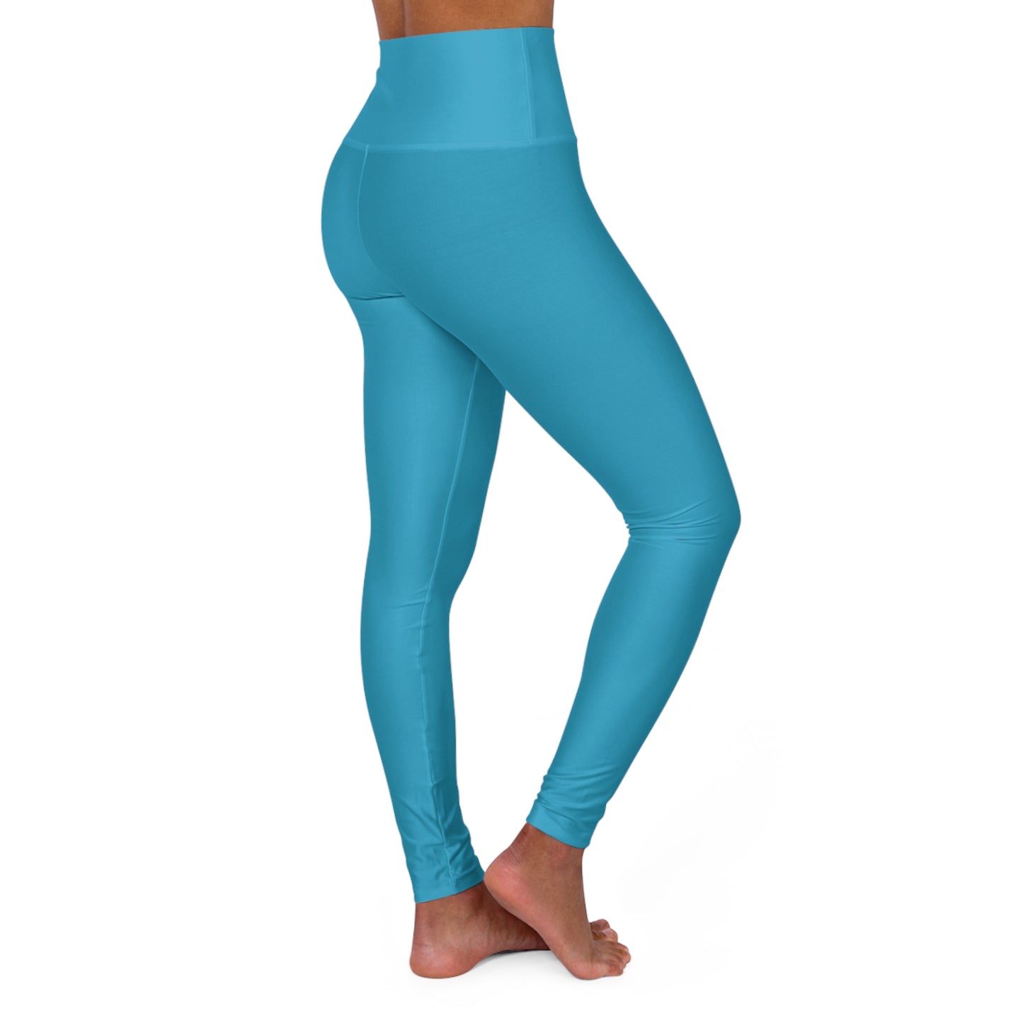 BEA High Waisted Blue Yoga Leggings