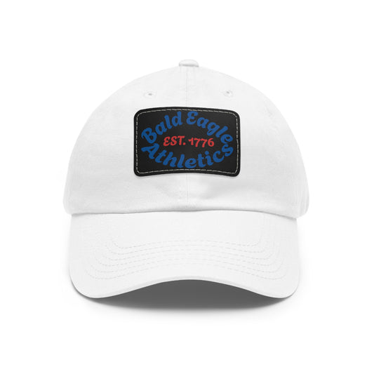 BEA Leather Patch Dad Cap