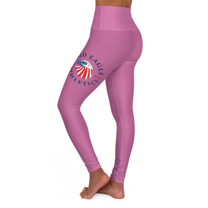 BEA High Waisted Pink Yoga Leggings