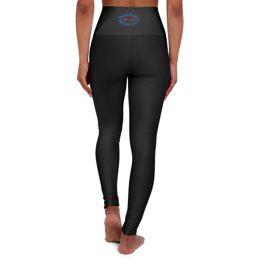 BEA High Waisted Yoga Leggings (Waistband Logo)