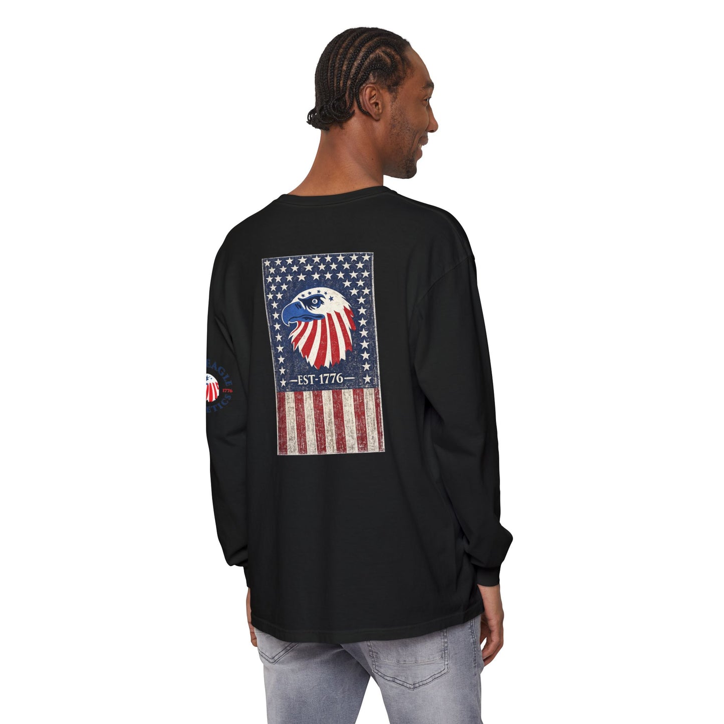 BEA Long Sleeve Vintage Flag Shirt