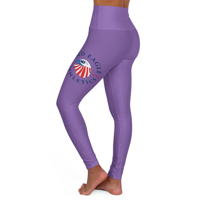 BEA High Waisted Purple Yoga Leggings