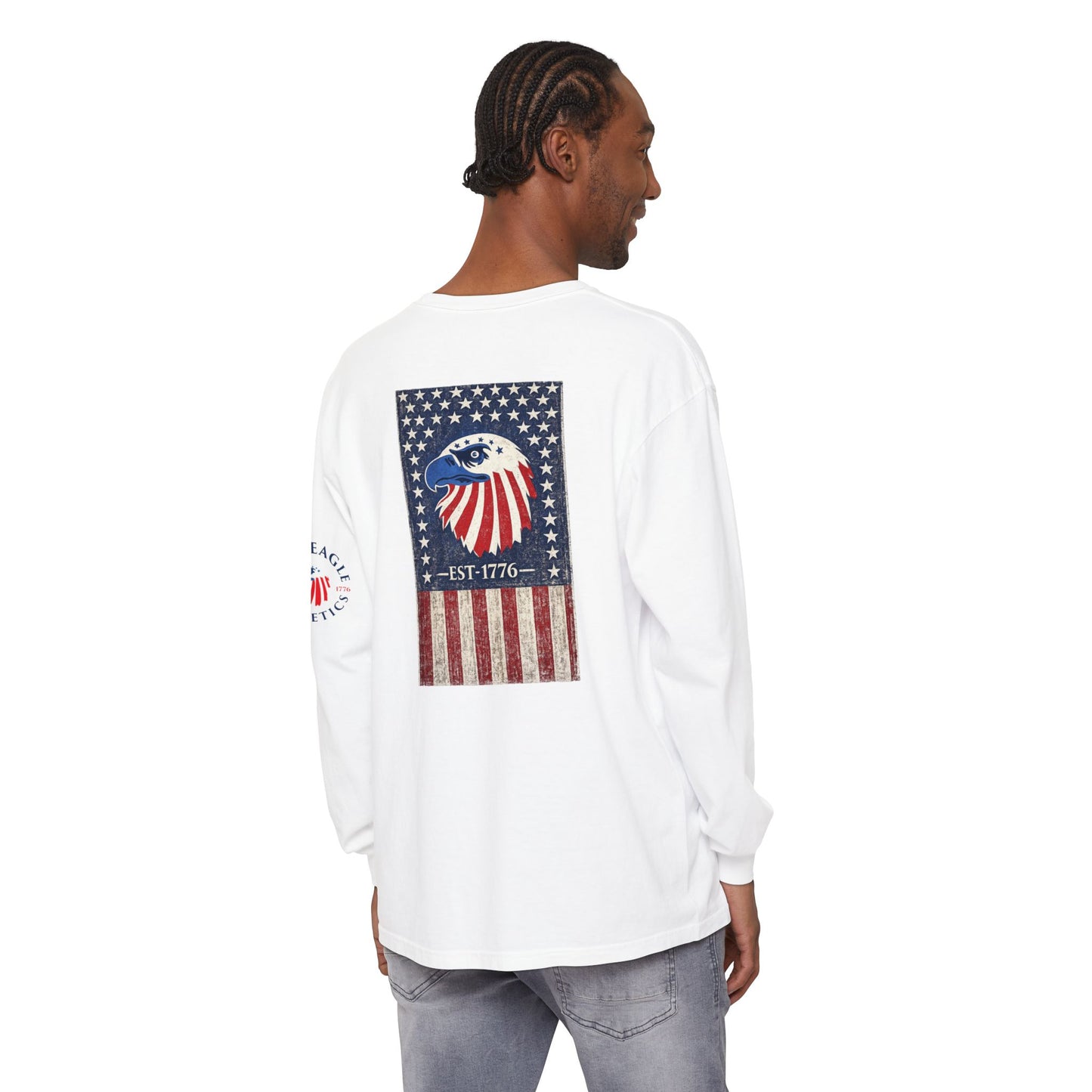 BEA Long Sleeve Vintage Flag Shirt