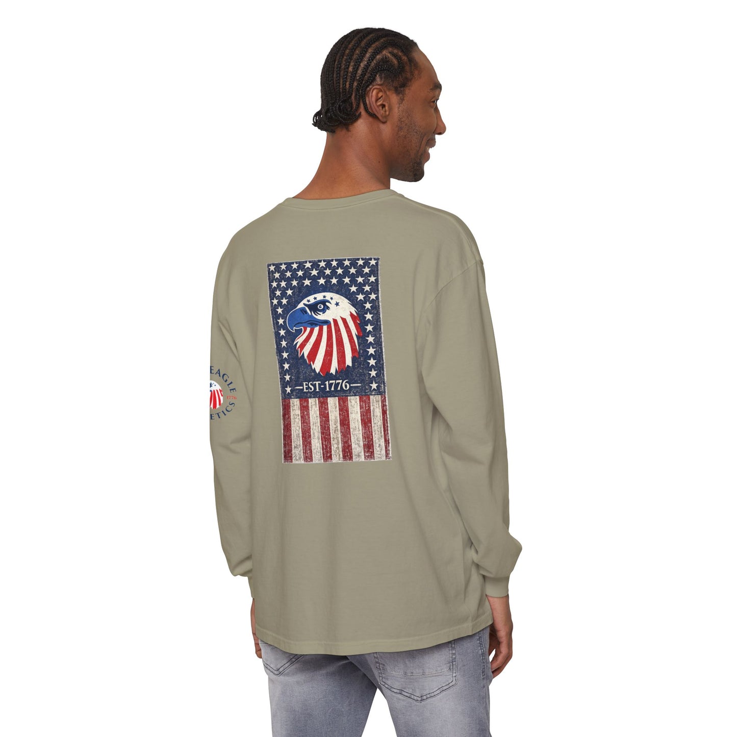 BEA Long Sleeve Vintage Flag Shirt