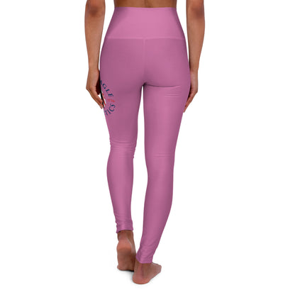 BEA High Waisted Pink Yoga Leggings