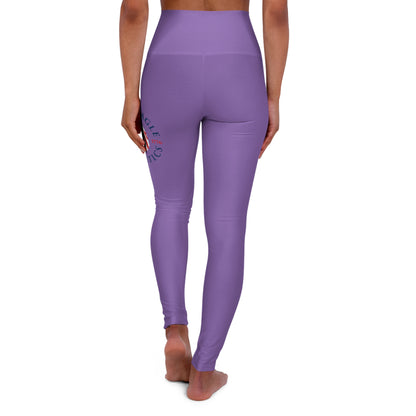 BEA High Waisted Purple Yoga Leggings
